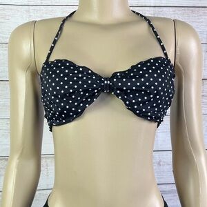 Victoria’s Secret Polka Dot Bandeau Bikini Top Size M